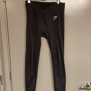 Gymshark Vital Seamless Leggings Sz M in Black Marl